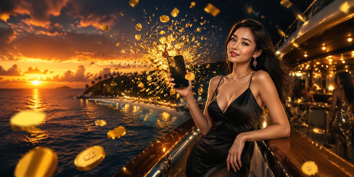 Người dùng chơi casino 3400 trên điện thoại tại bãi biển Phú Quốc